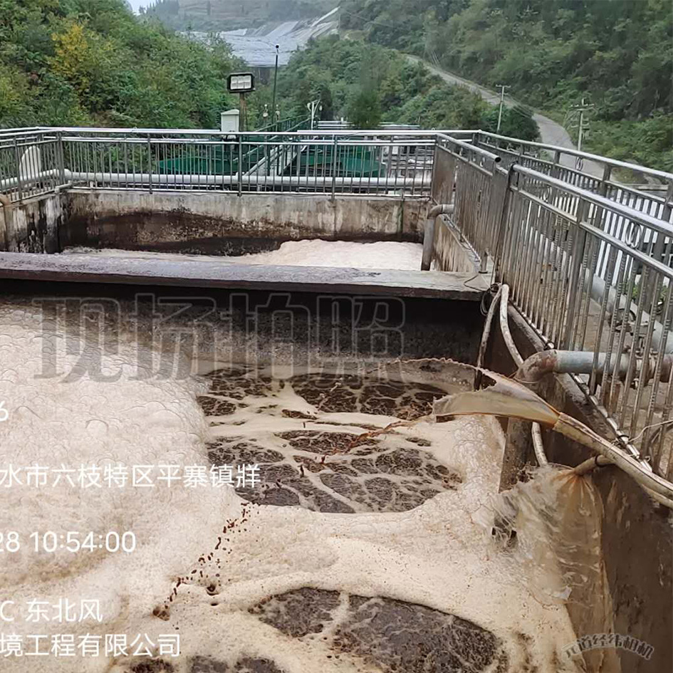 大香蕉黄色片渗滤液处理中泡沫产生的危害